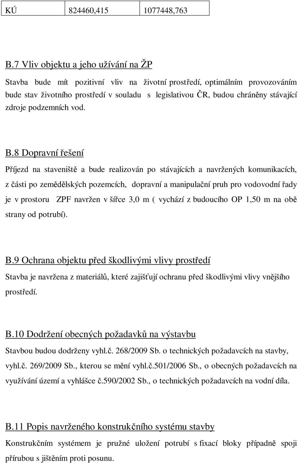 zdroje podzemních vod. B.