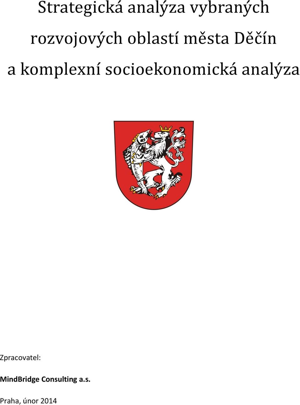 komplexní socioekonomická analýza