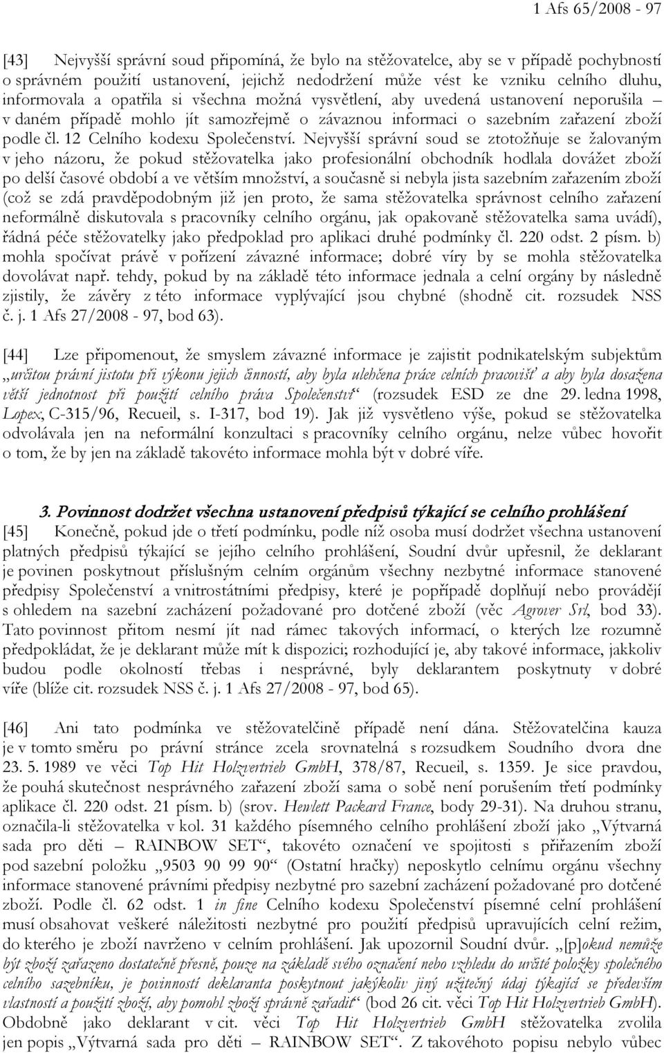12 Celního kodexu Společenství.