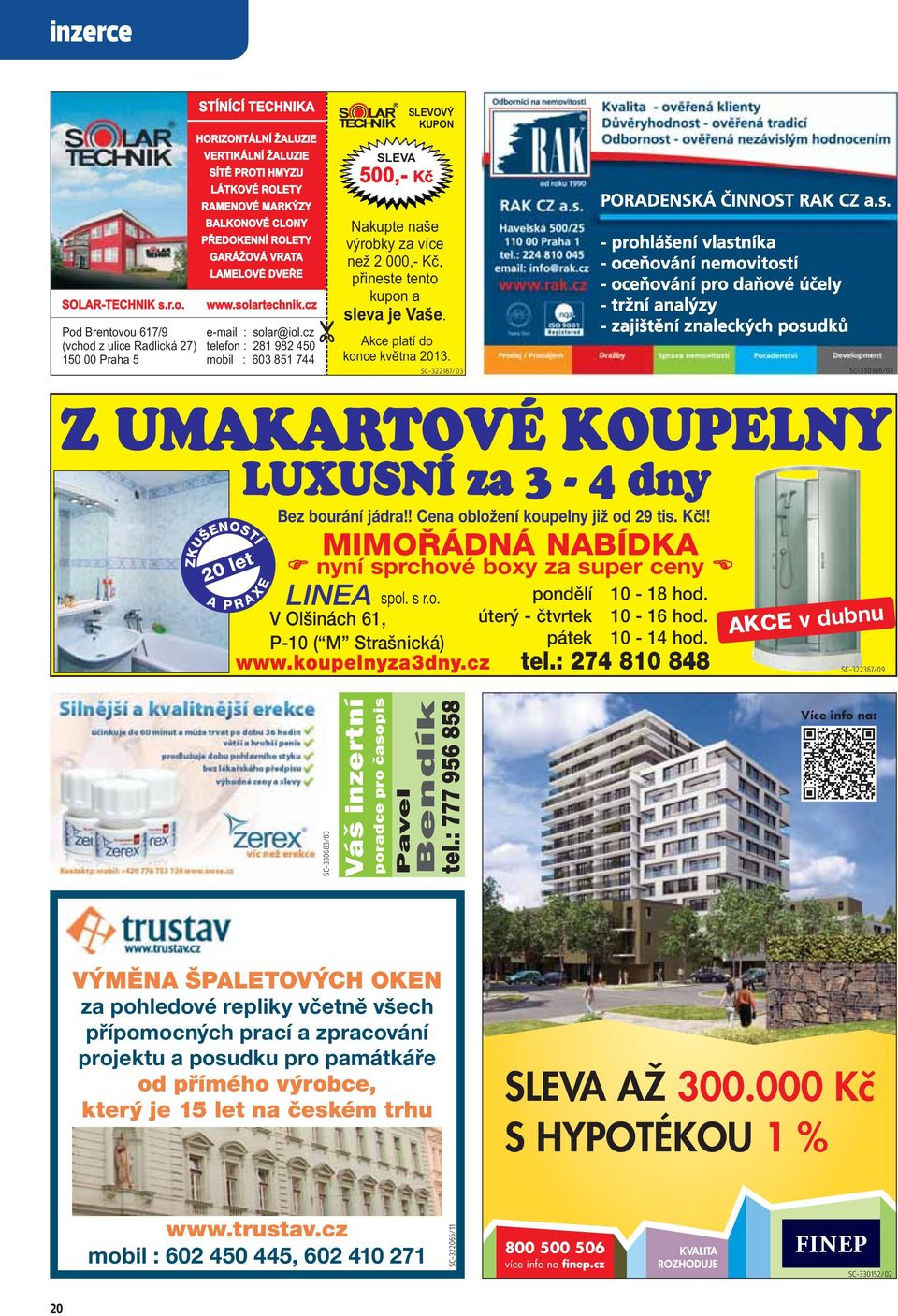 ROLETY GARÁŽOVÁ VRATA LAMELOVÉ DVEŘE www.solartechnik.cz e-mail : solar@ iol.
