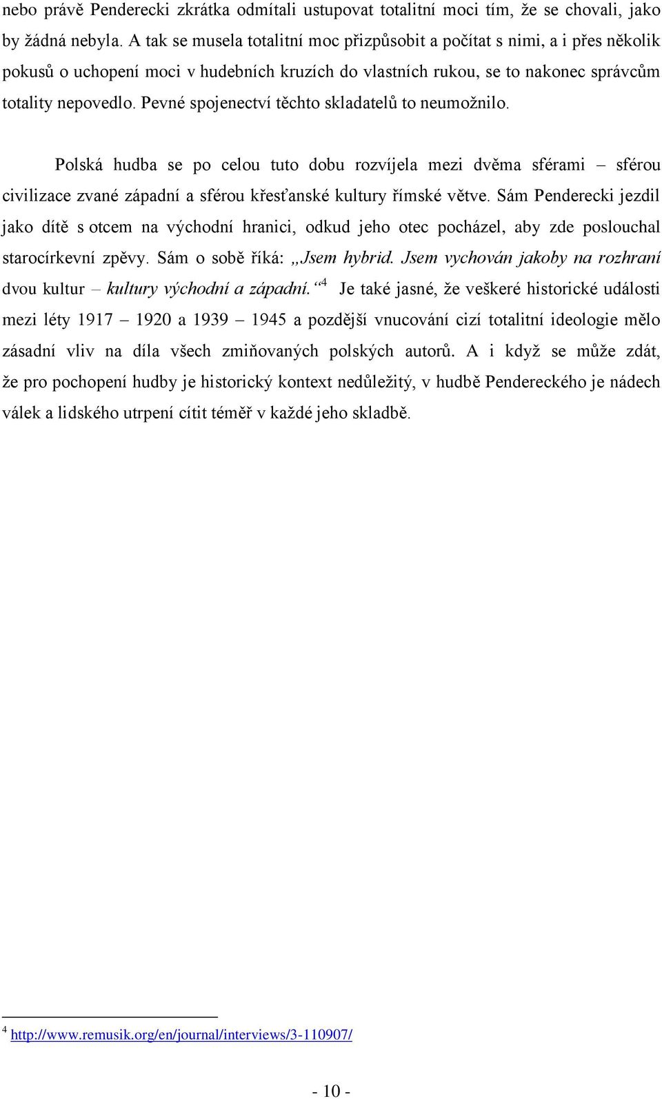 Středoškolská odborná činnost. Krzysztof Penderecki blázen nebo génius?  Krzysztof Penderecki a freak or a genius? - PDF Free Download