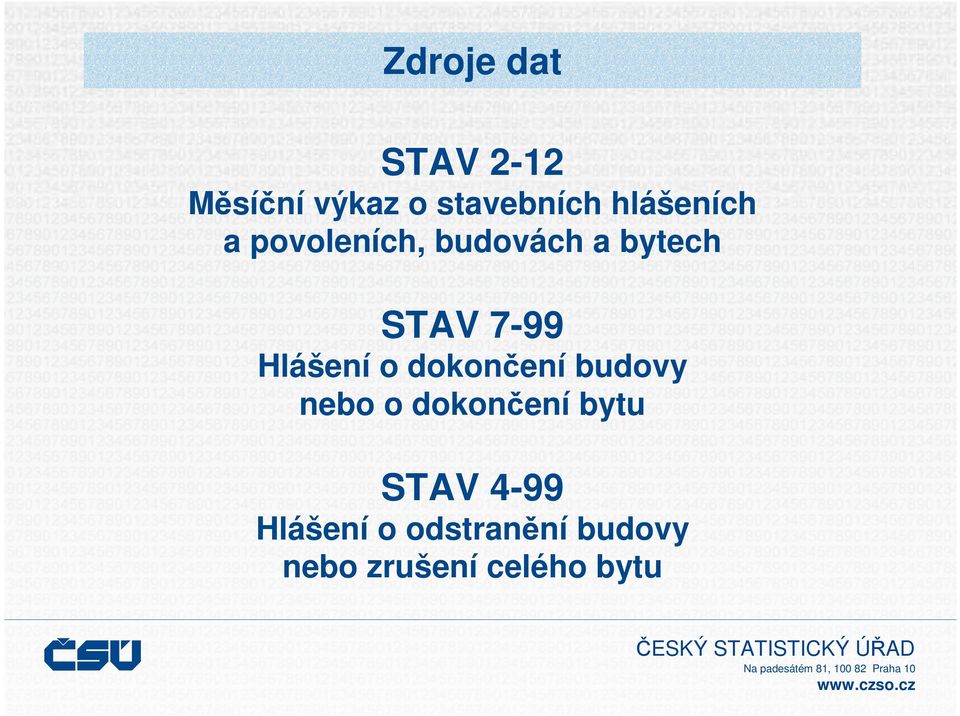 Hlášení o dokončení budovy nebo o dokončení bytu