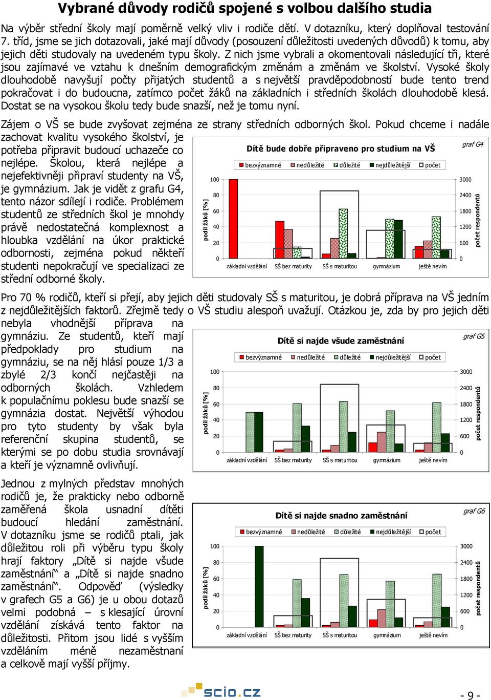 Z nich jsme vybrali a okomentovali následující tři, které jsou zajímavé ve vztahu k dnešním demografickým změnám a změnám ve školství.