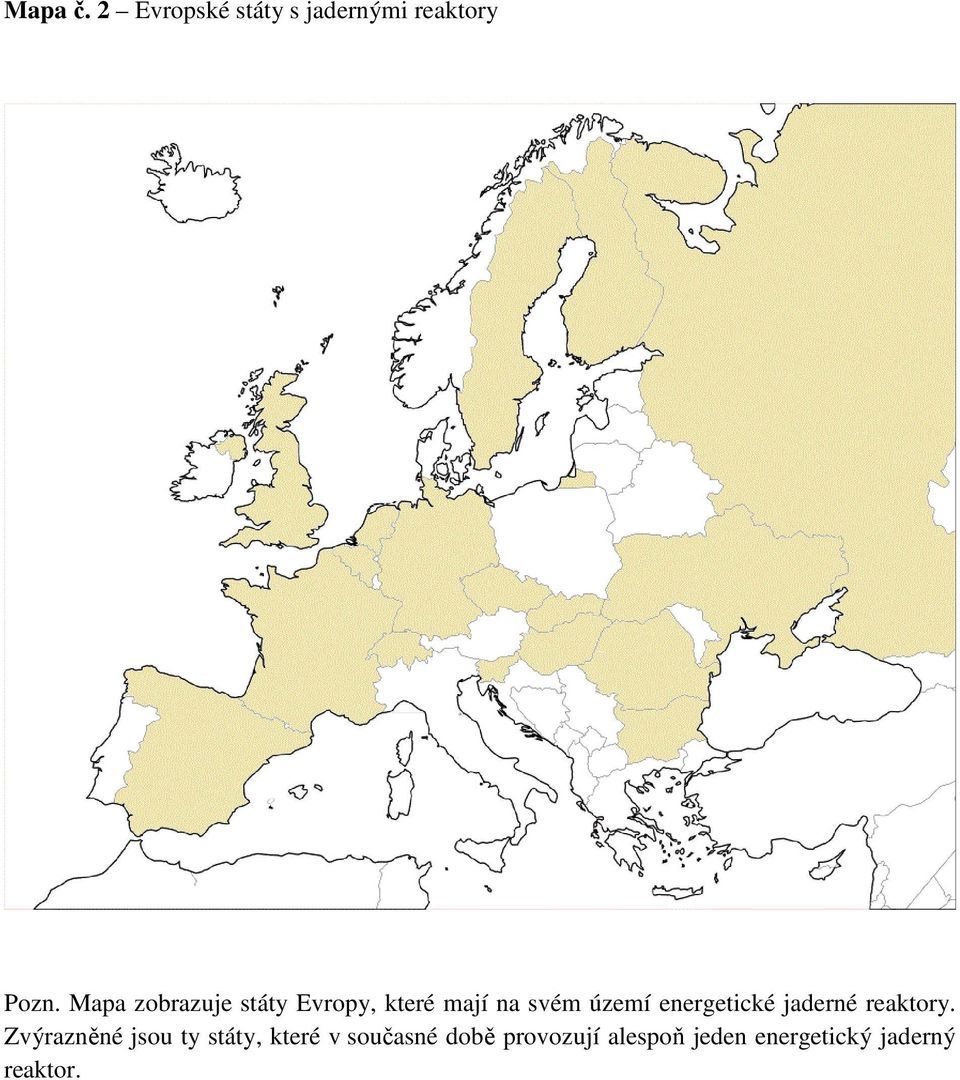 energetické jaderné reaktory.