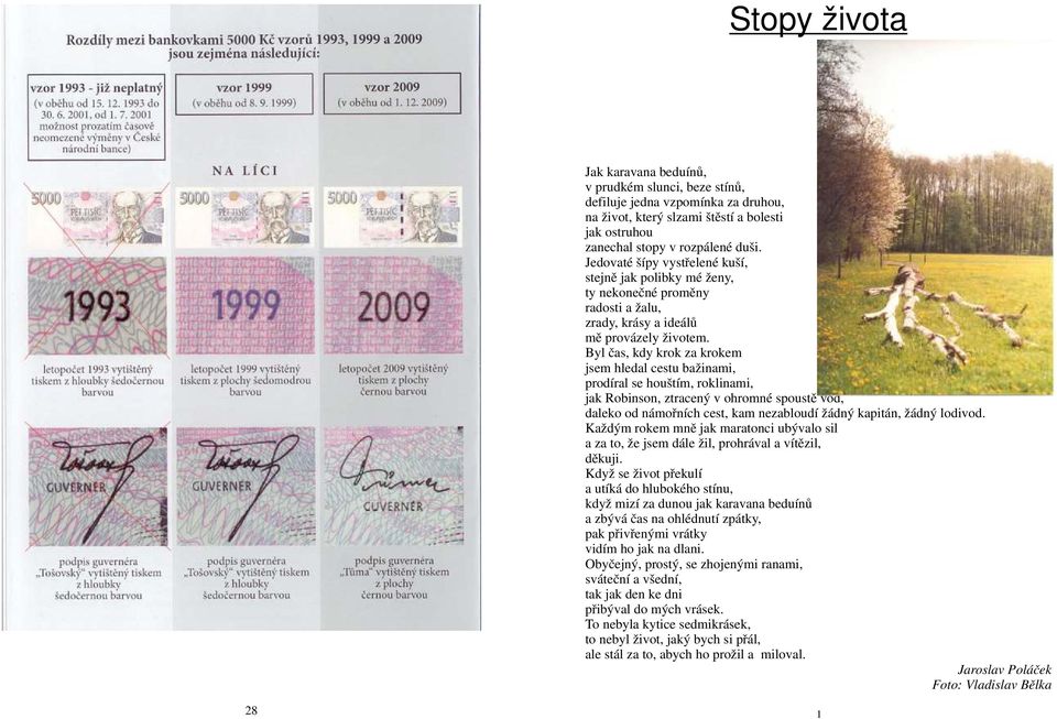 Byl čas, kdy krok za krokem jsem hledal cestu bažinami, prodíral se houštím, roklinami, jak Robinson, ztracený v ohromné spoustě vod, daleko od námořních cest, kam nezabloudí žádný kapitán, žádný