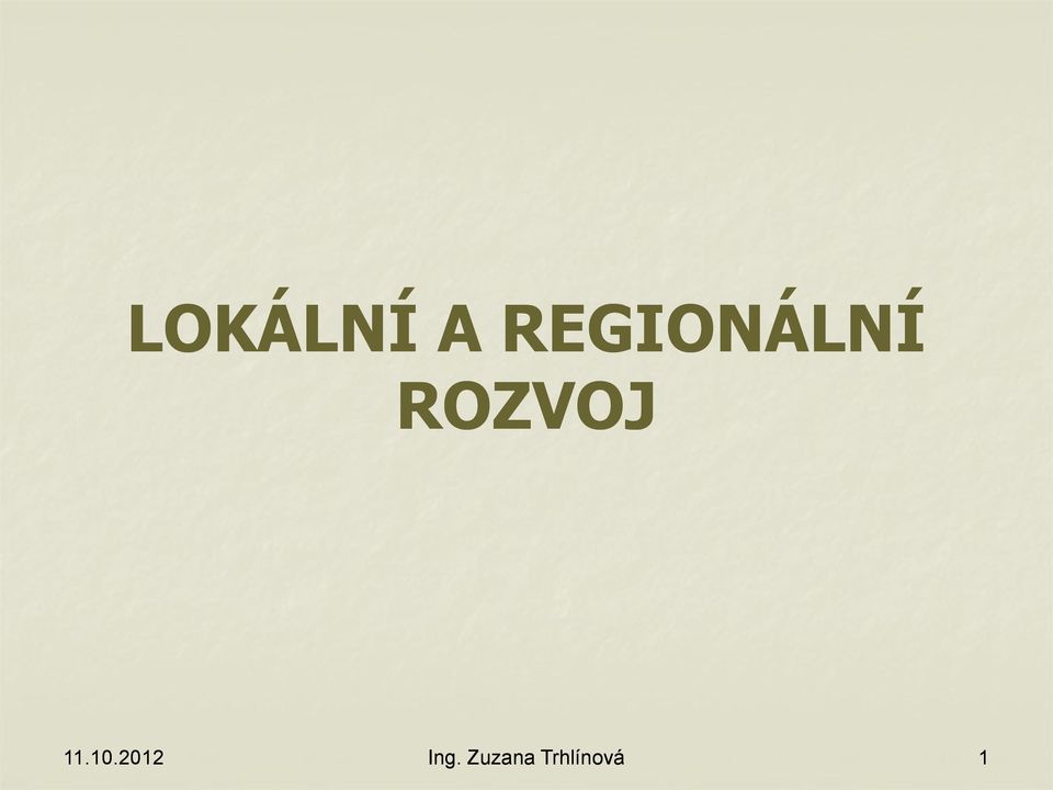 ROZVOJ 11.10.