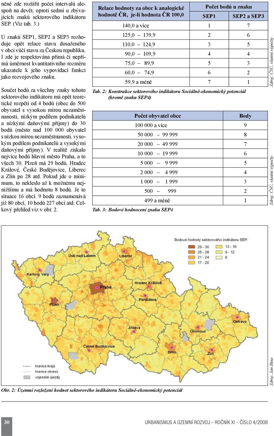 I zde je respektována přímá či nepřímá úměrnost kvantitativního rozměru ukazatele k jeho vypovídací funkci jako rozvojového znaku.