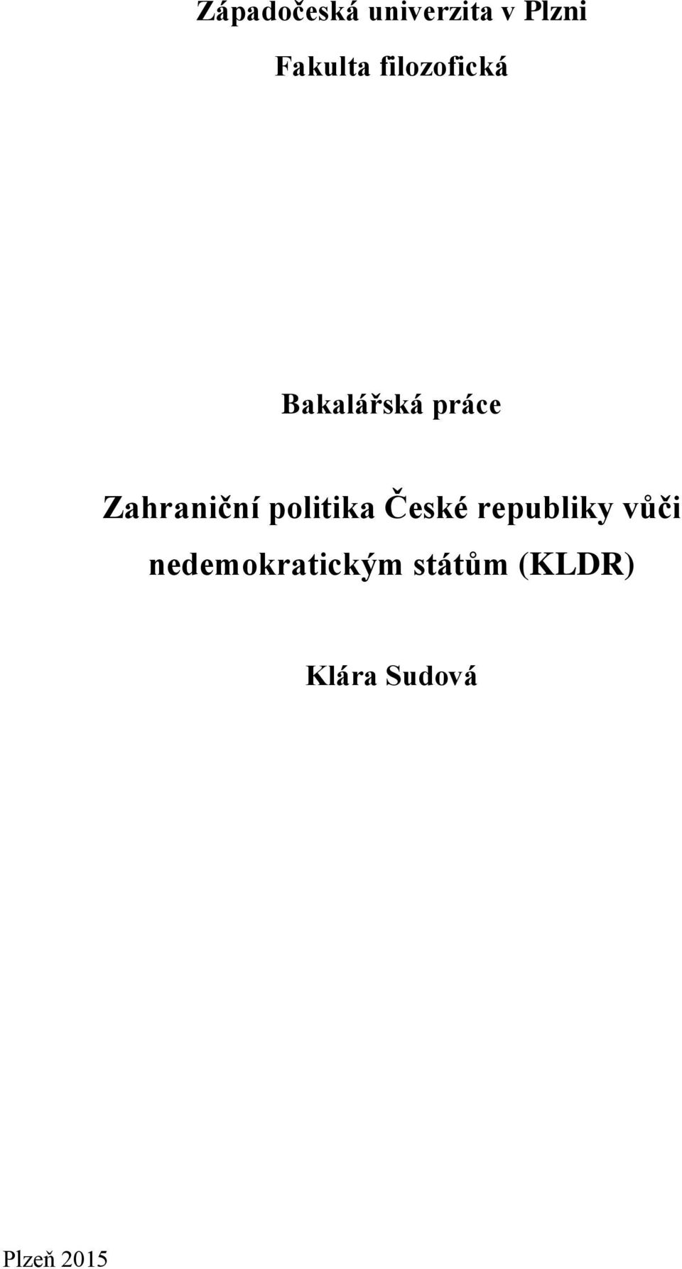 politika České republiky vůči