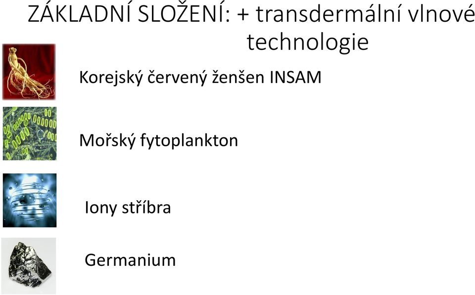 technologie Korejský červený