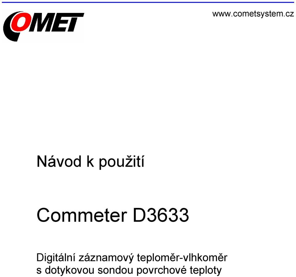 D3633 Digitální záznamový