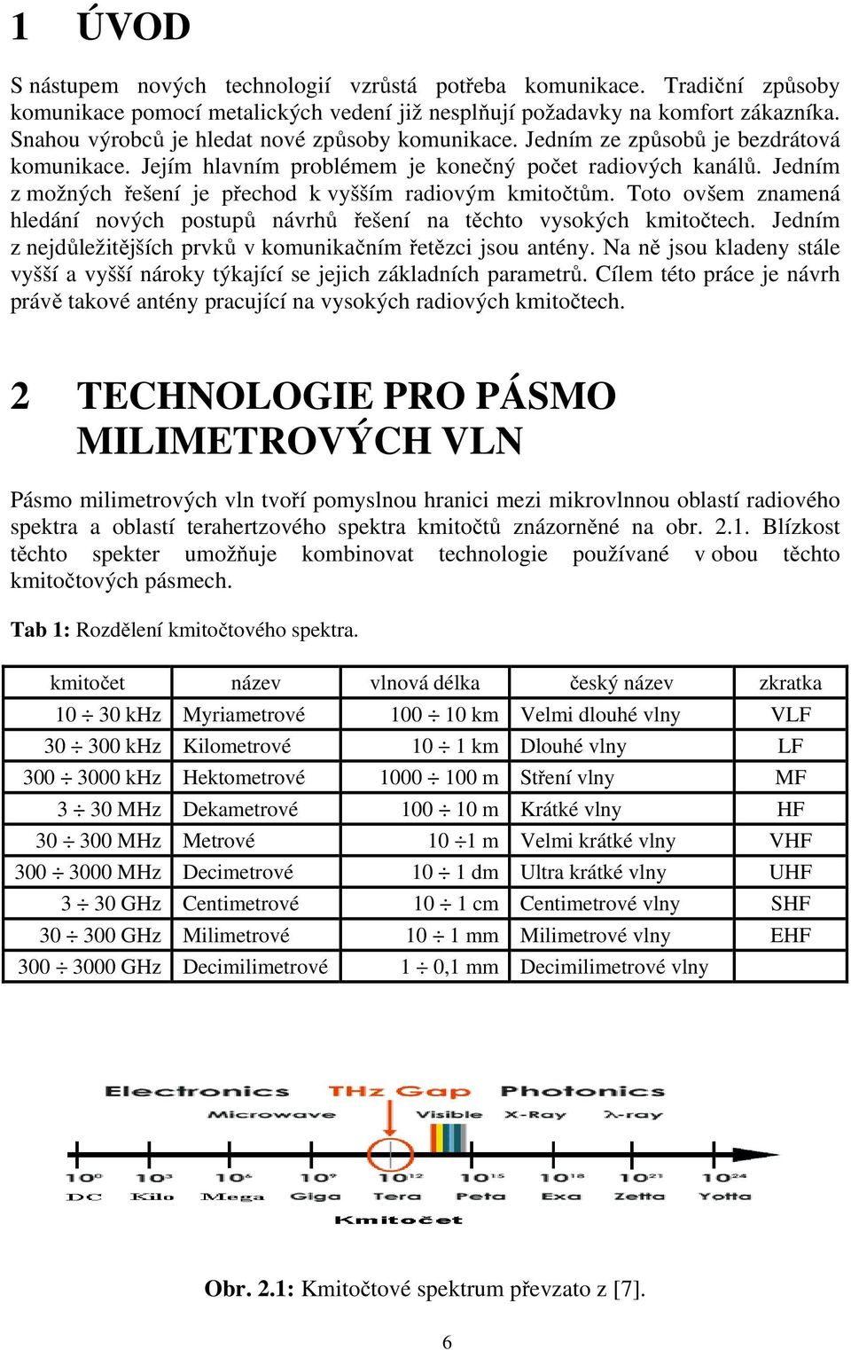 Jedním z možných řešení je přechod k vyšším radiovým kmitočtům. Toto ovšem znamená hledání nových postupů návrhů řešení na těchto vysokých kmitočtech.