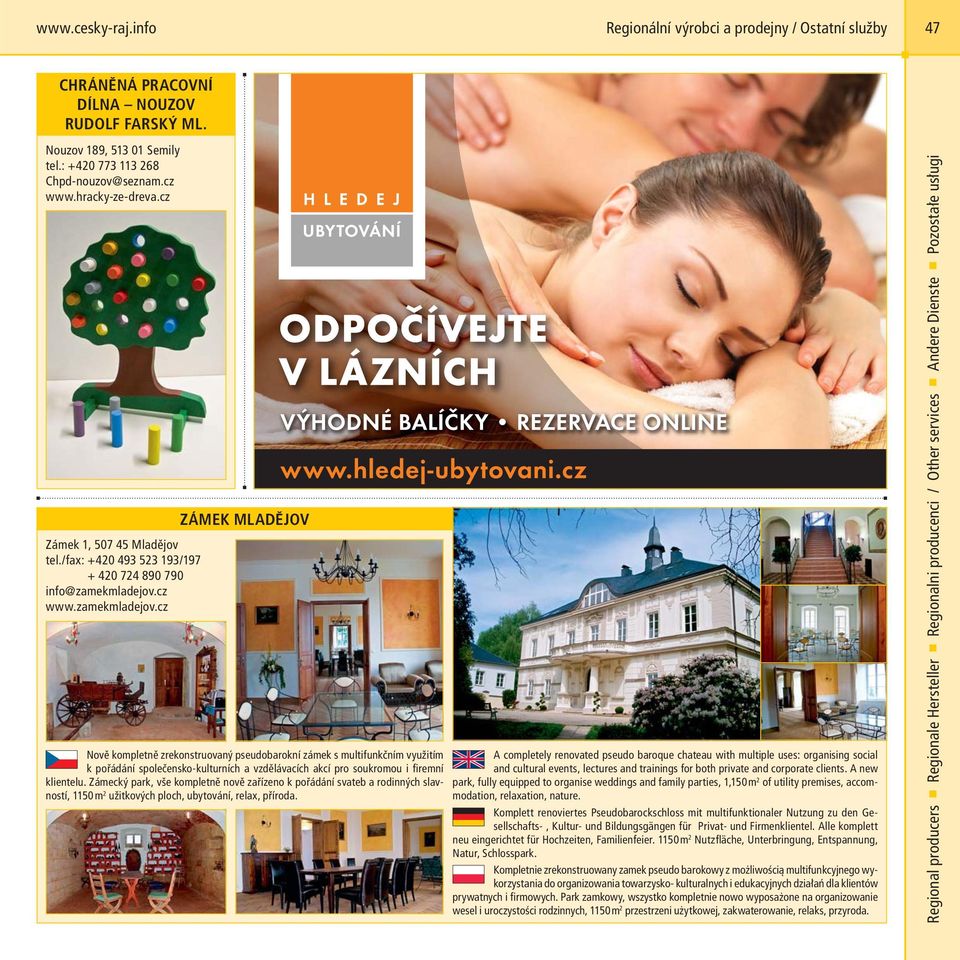 cz www.zamekmladejov.