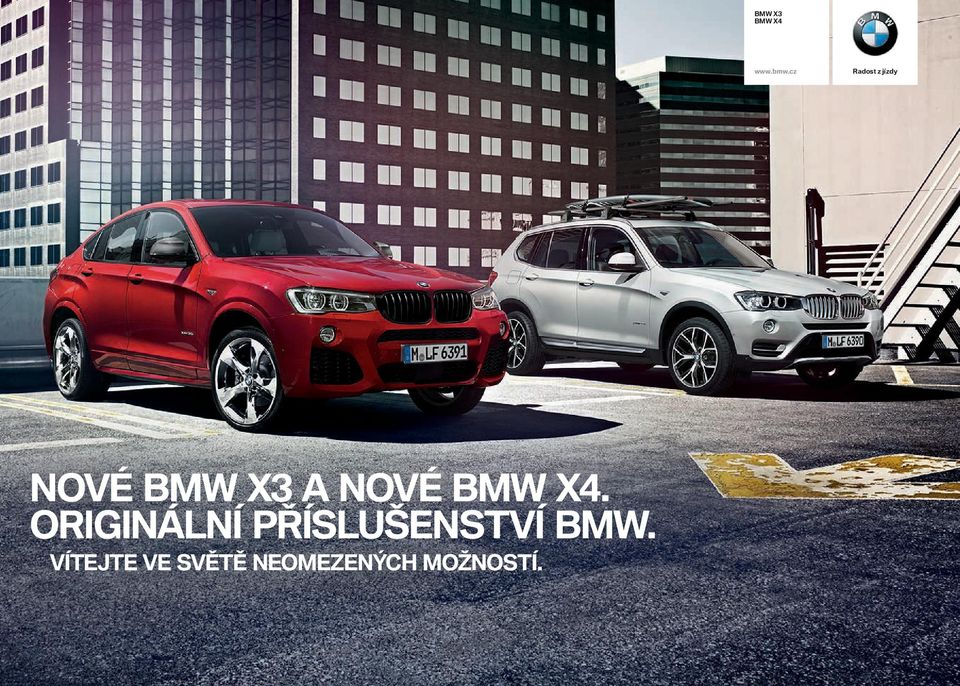 NOVÉ BMW X.