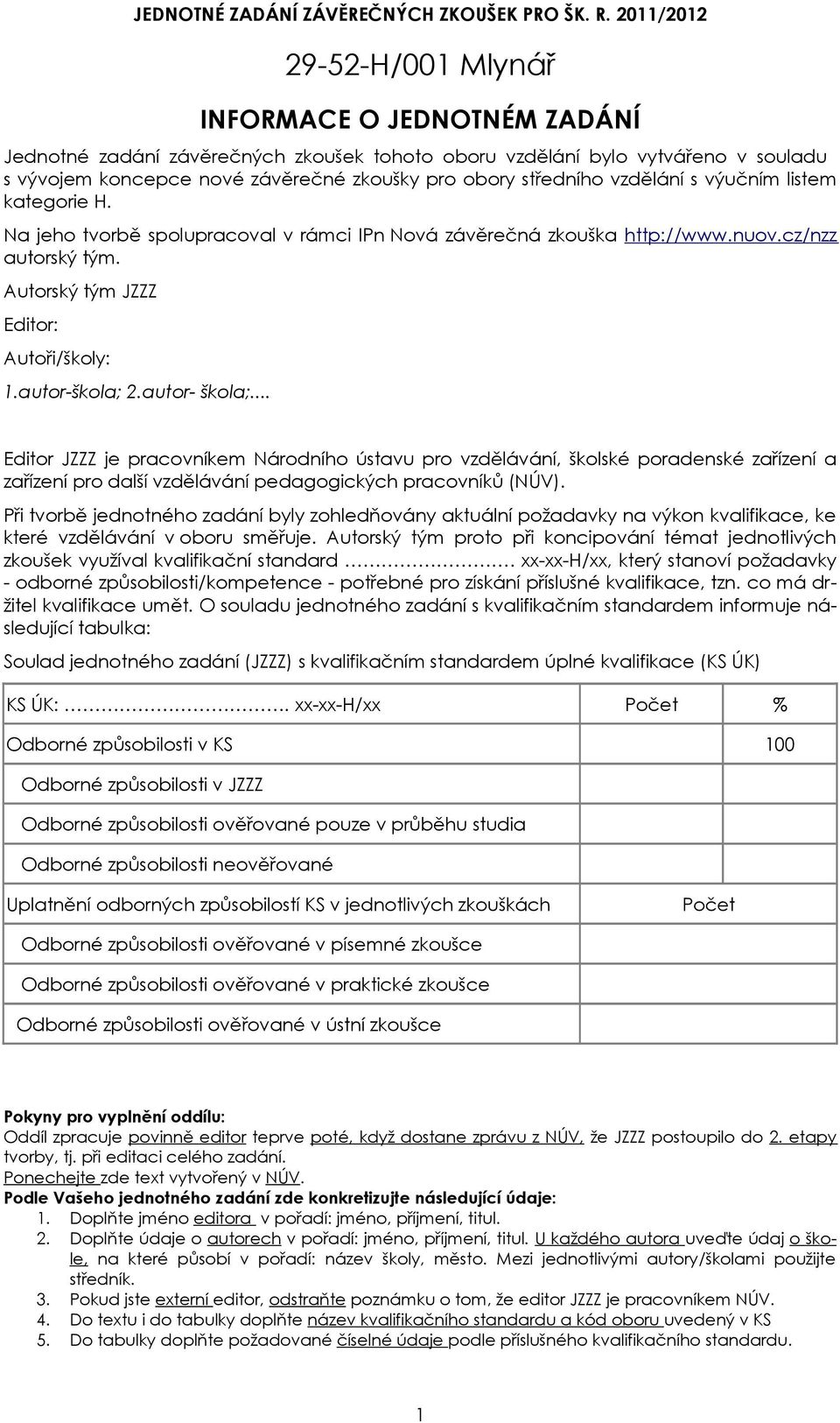 .. Editor JZZZ je pracovníkem Národního ústavu pro vzdělávání, školské poradenské zařízení a zařízení pro další vzdělávání pedagogických pracovníků (NÚV).