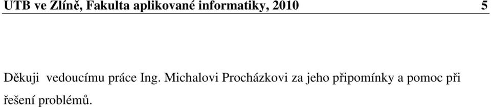 práce Ing.