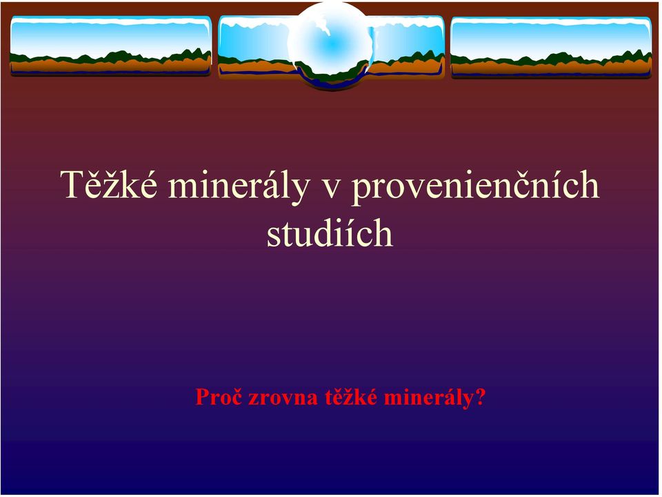 studiích Proč