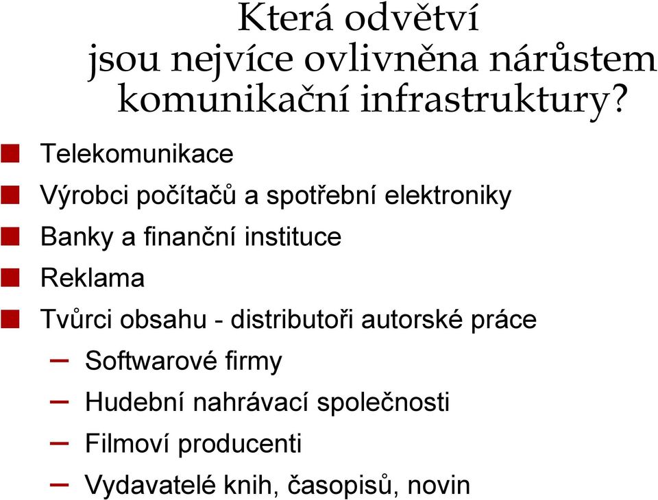 instituce Reklama Tvůrci obsahu - distributoři autorské práce Softwarové