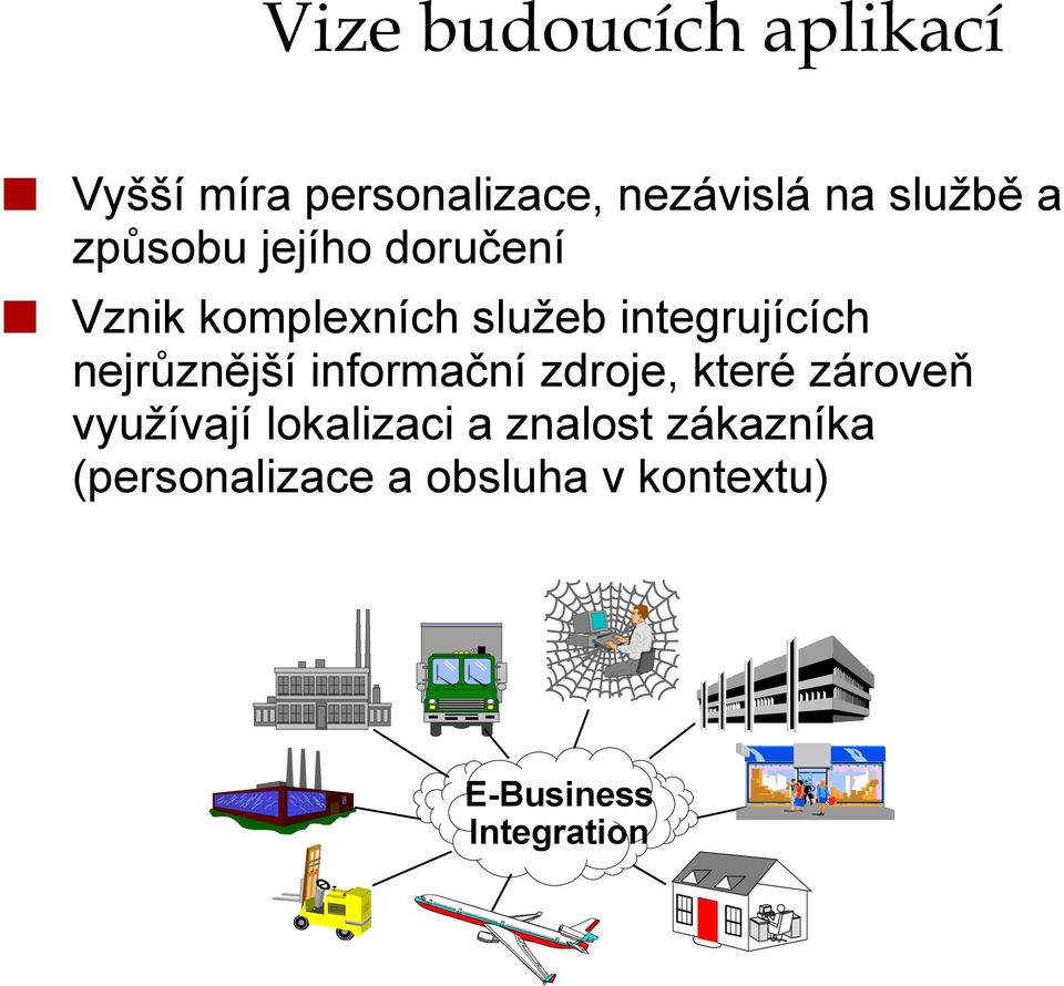 nejrůznější informační zdroje, které zároveň využívají lokalizaci a