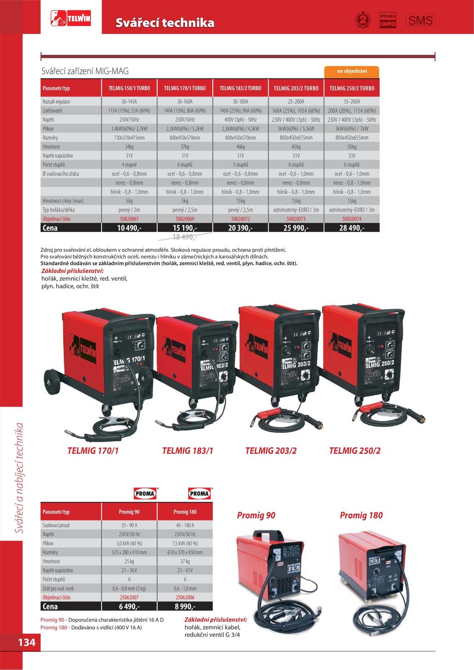 / 400V (3ph) - 50Hz Příkon 1,4kW(60%)/ 3,7kW 2,3kW(60%) / 5,2kW 2,3kW(60%) / 4,5kW 3kW(60%) / 5,5kW 3kW(60%) / 7kW Rozměry 730x370x475mm 800x450x570mm 800x450x570mm 800x450x655mm 800x450x655mm