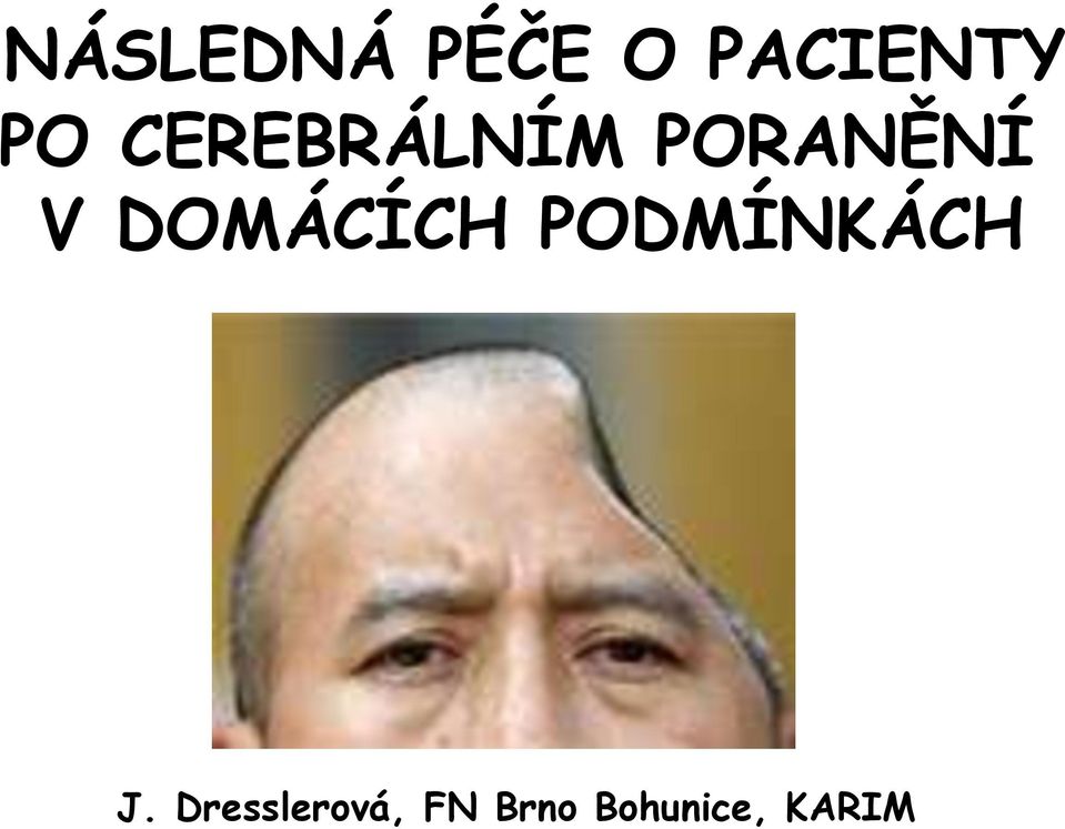 DOMÁCÍCH PODMÍNKÁCH J.