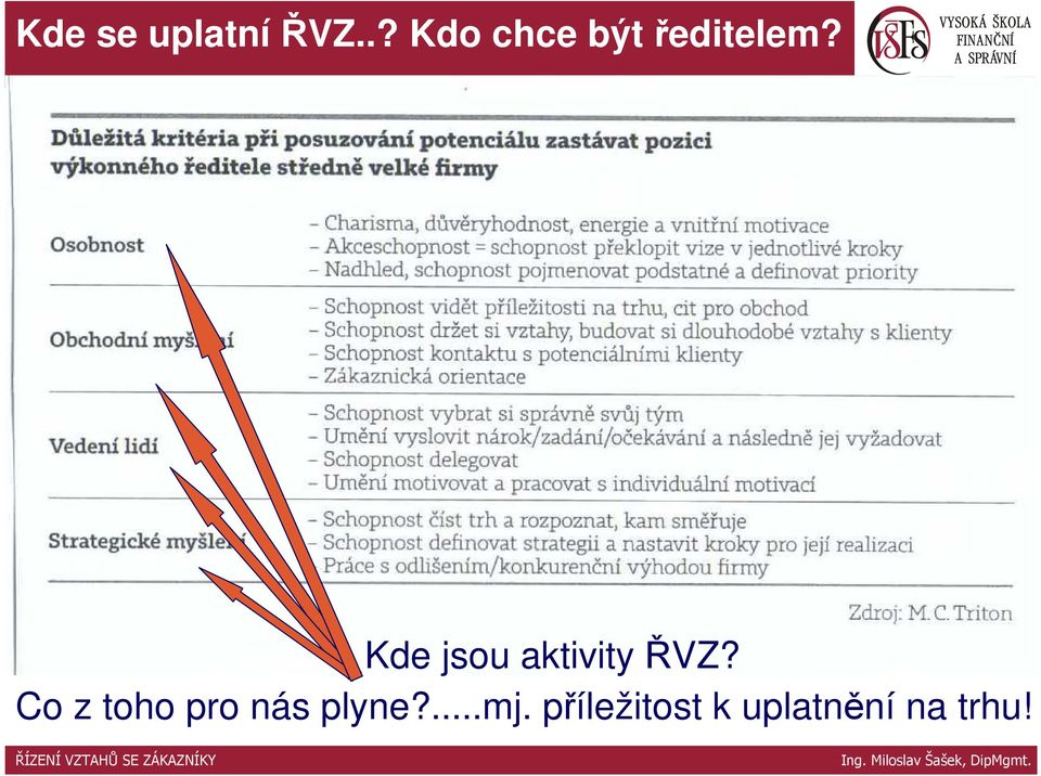 CO JE CÍLEM PŘEDMĚTU?