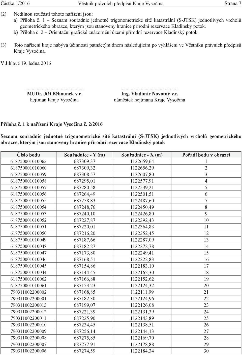 2 Orientační grafické znázornění území přírodní rezervace Kladinský potok.