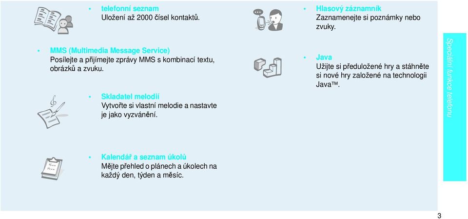 Skladatel melodií Vytvořte si vlastní melodie a nastavte je jako vyzvánění.