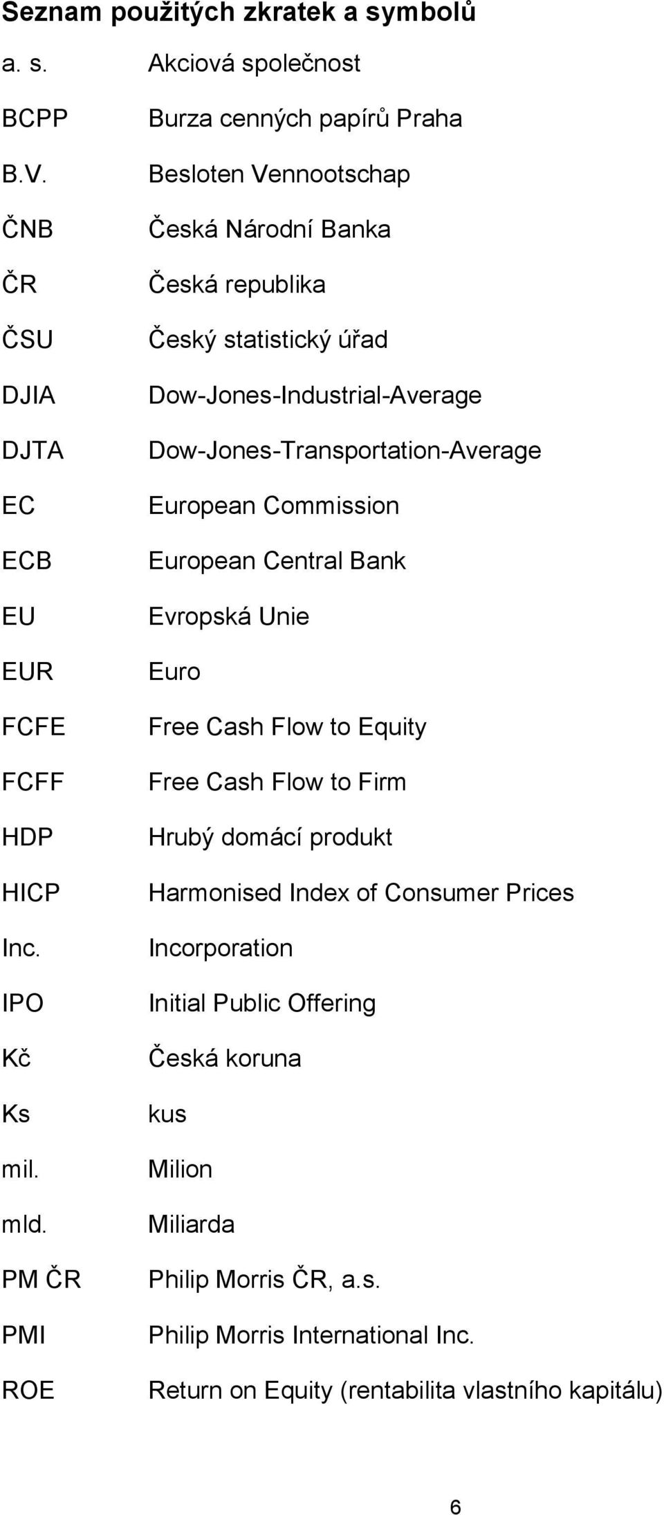 Dow-Jones-Transportation-Average European Commission European Central Bank Evropská Unie Euro Free Cash Flow to Equity Free Cash Flow to Firm Hrubý domácí produkt