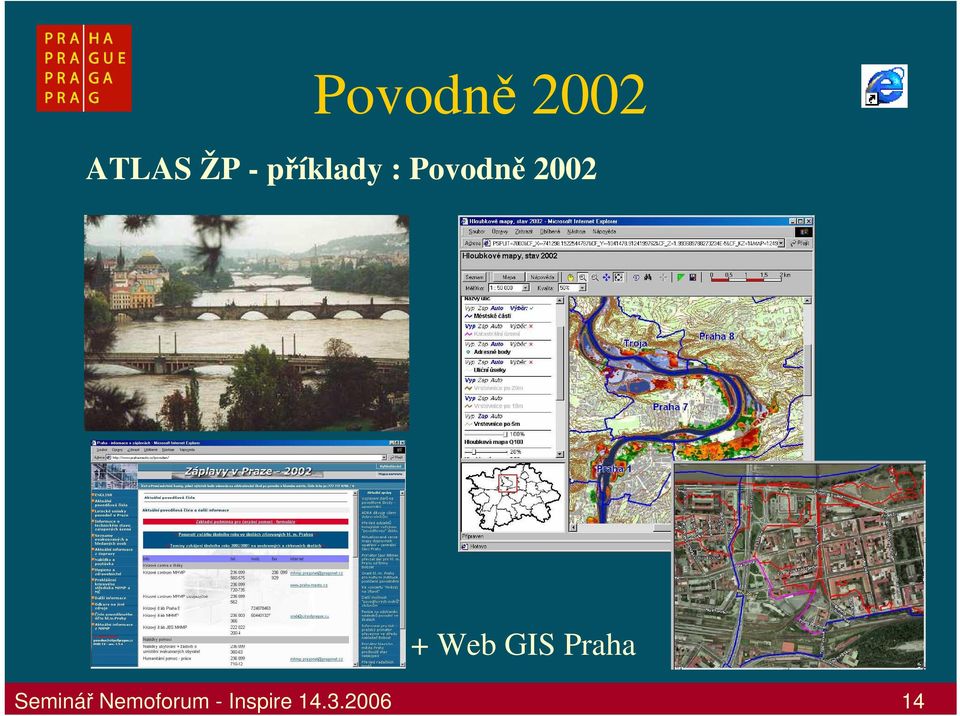 Web GIS Praha Seminář