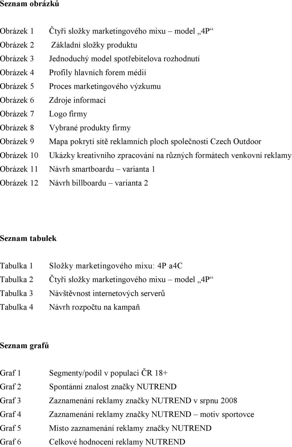 10 Ukázky kreativního zpracování na různých formátech venkovní reklamy Obrázek 11 Návrh smartboardu varianta 1 Obrázek 12 Návrh billboardu varianta 2 Seznam tabulek Tabulka 1 Tabulka 2 Tabulka 3
