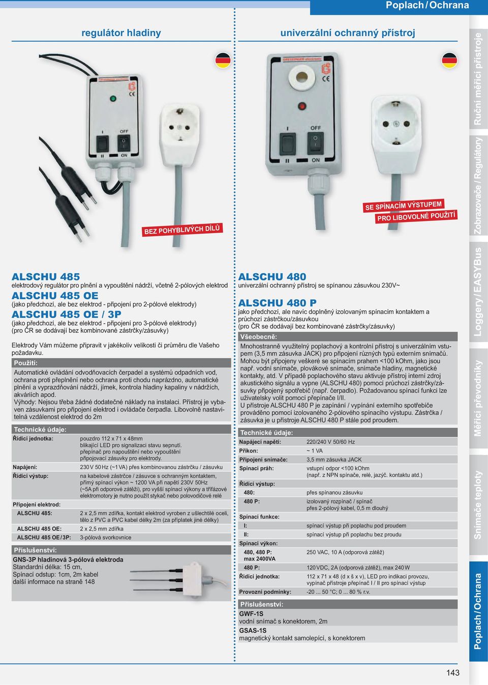 3-pólové elektrody) (pro R se dodávají bez kombinované zástr ky/zásuvky) Elektrody Vám m žeme p ipravit v jakékoliv velikosti i pr m ru dle Vašeho požadavku.