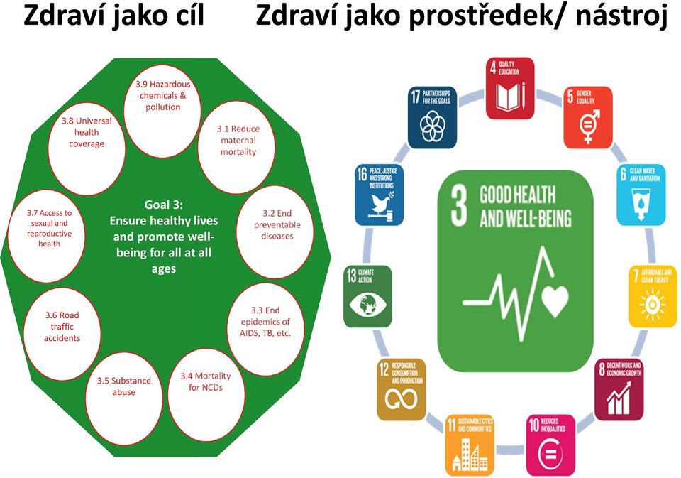 7 Access to sexual and reproductive health Goal 3: Ensure healthy lives and promote wellbeing for