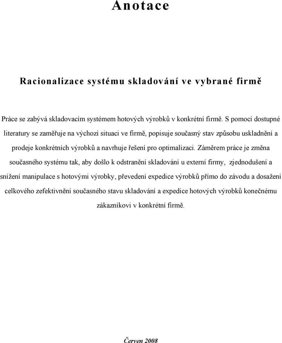 pro optimalizaci.