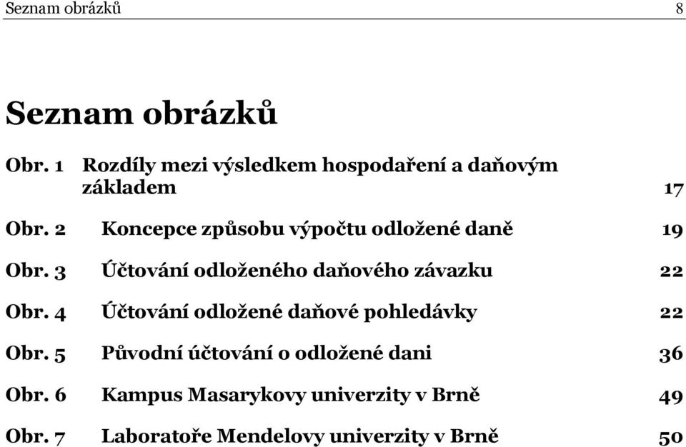 2 Koncepce způsobu výpočtu odložené daně 19 Obr.