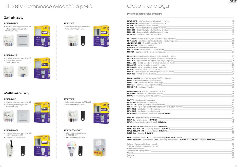 anténou A-I 1 Klíčenka Key/B - černá SET-SK-Z1 1 Spínací bezdrátový prvek SA-11B 1 Klíčenka Key/B - černá SET-SK-F1 1 Spínací bezdrátový prvek SA-61B 1 Klíčenka Key/B - černá SET-RGB- KEY 1 Barevná