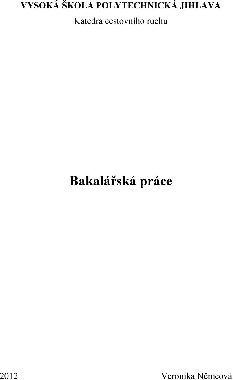 Katedra cestovního ruchu