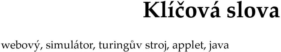 simulátor,