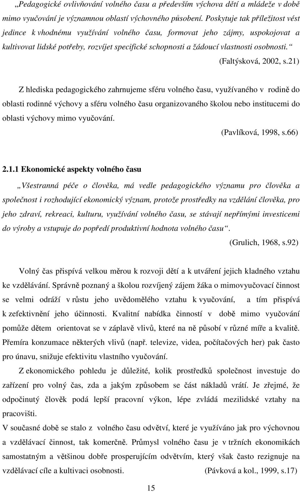 (Faltýsková, 2002, s.