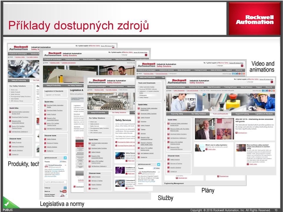 Produkty, technologie,