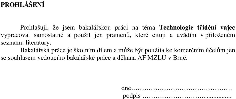 seznamu literatury.
