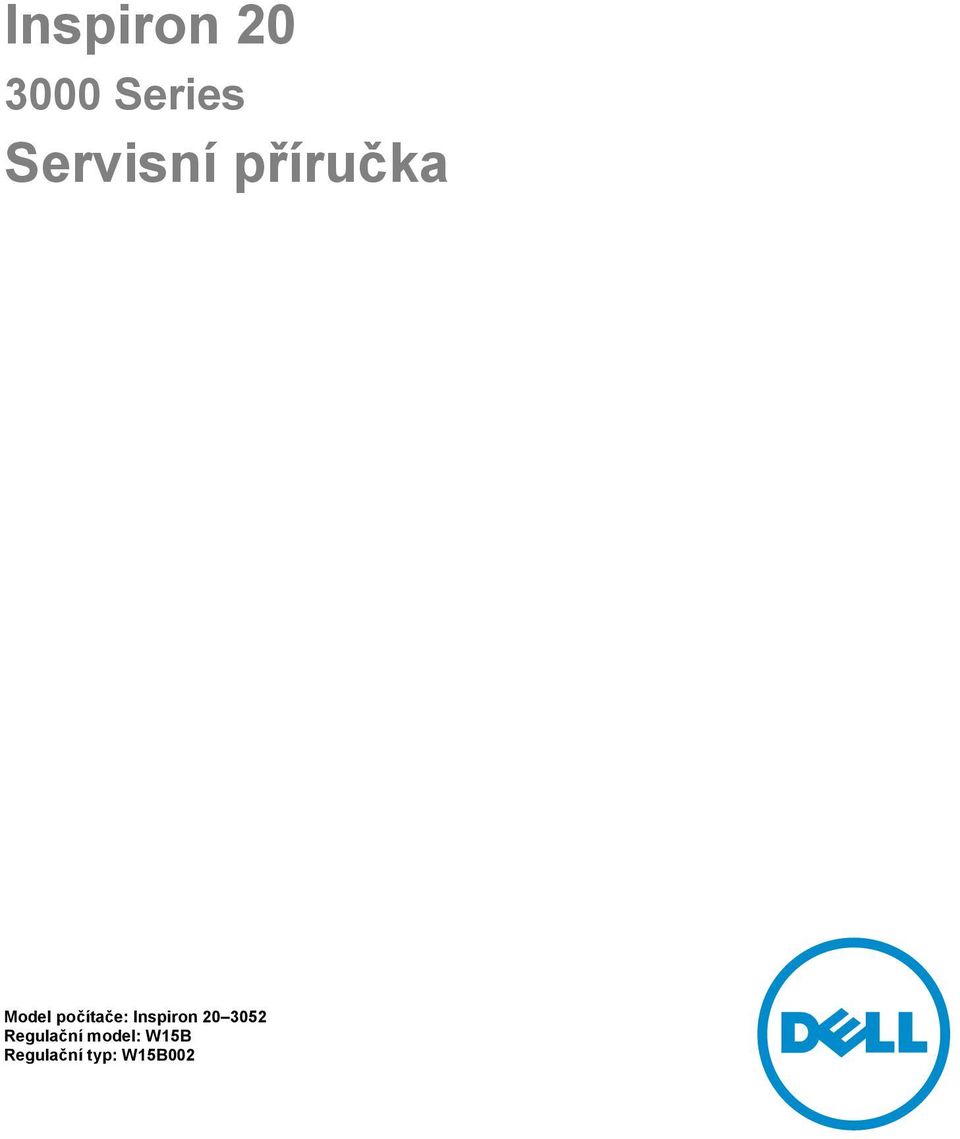 počítače: Inspiron 20 3052