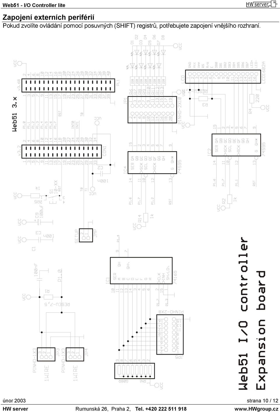 (SHIFT) registrů, potřebujete