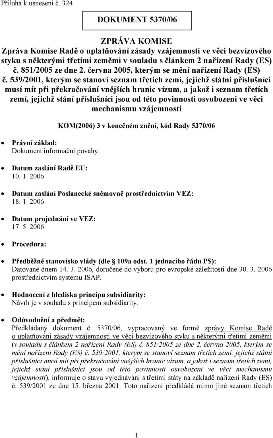 851/2005 ze dne 2. června 2005, kterým se mění nařízení Rady (ES) č.