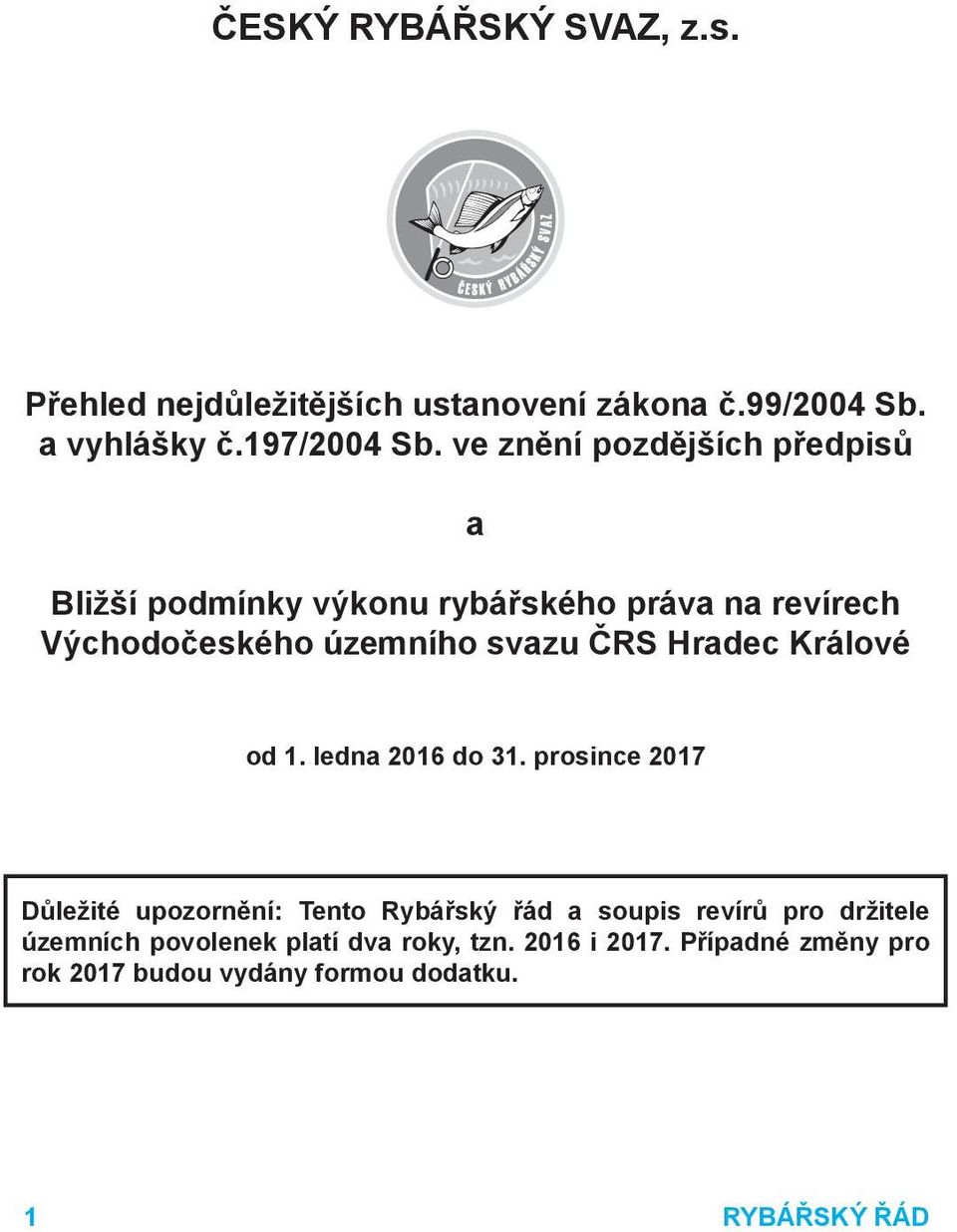 Hradec Králové od 1. ledna 2016 do 31.