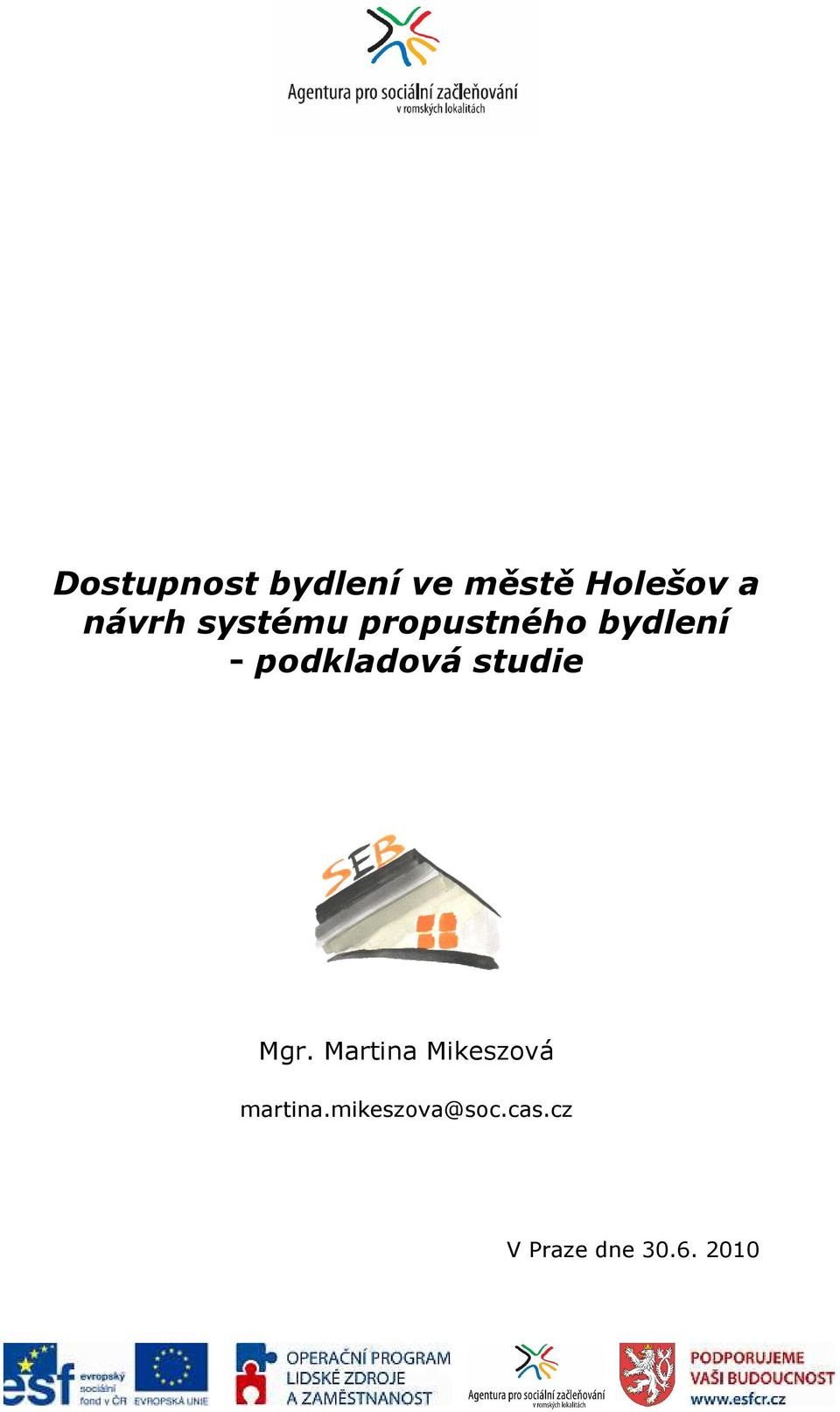 podkladová studie Mgr.