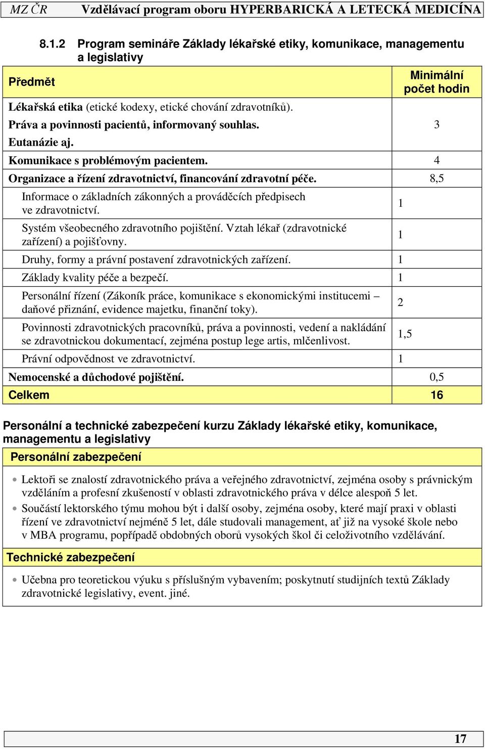 8,5 Informace o základních zákonných a prováděcích předpisech ve zdravotnictví. Systém všeobecného zdravotního pojištění. Vztah lékař (zdravotnické zařízení) a pojišťovny.