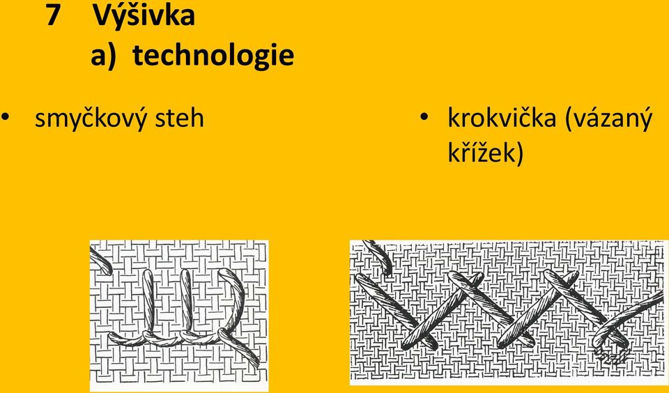 smyčkový steh