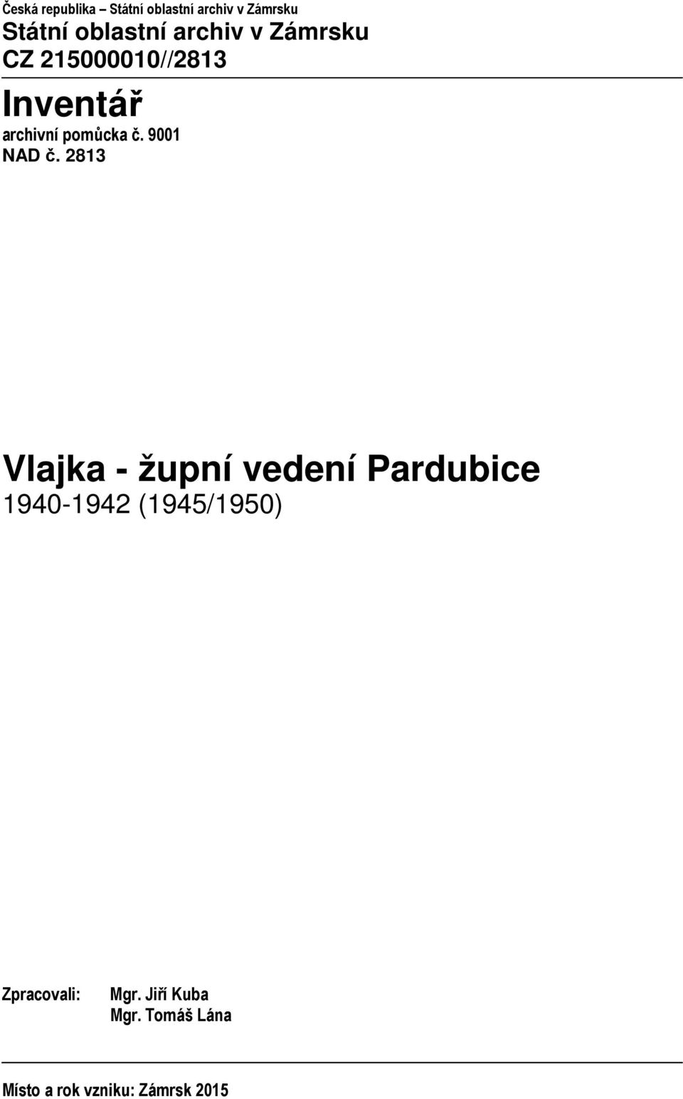 9001 NAD č.
