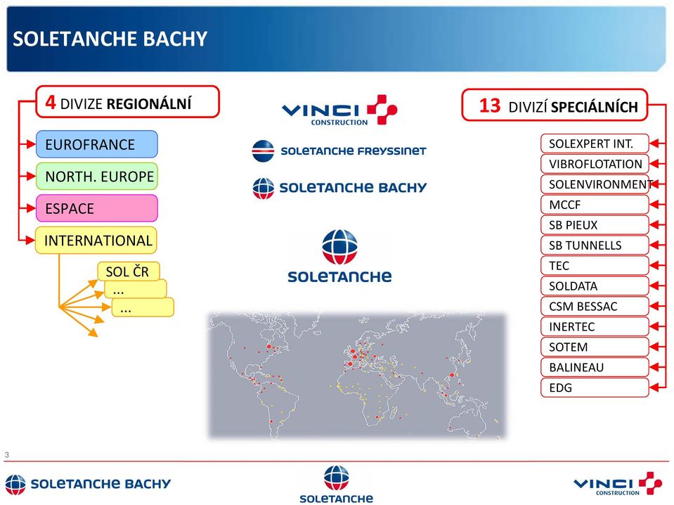 ..... 13 DIVIZÍ SPECIÁLNÍCH SOLEXPERT INT.