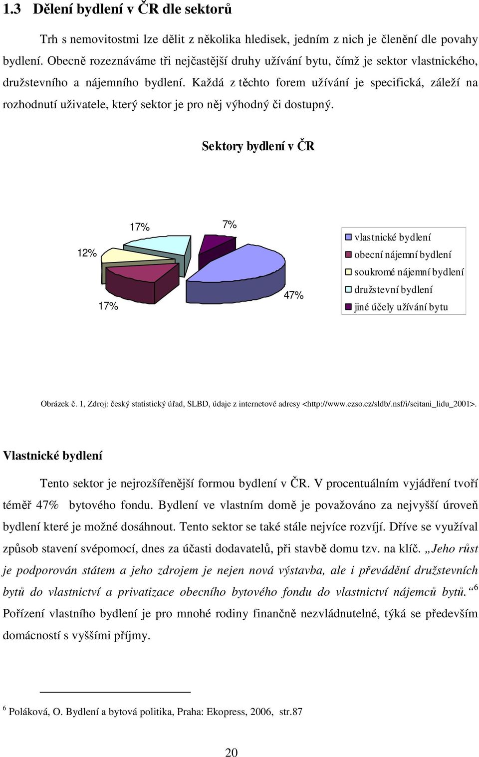 Každá z těchto forem užívání je specifická, záleží na rozhodnutí uživatele, který sektor je pro něj výhodný či dostupný.